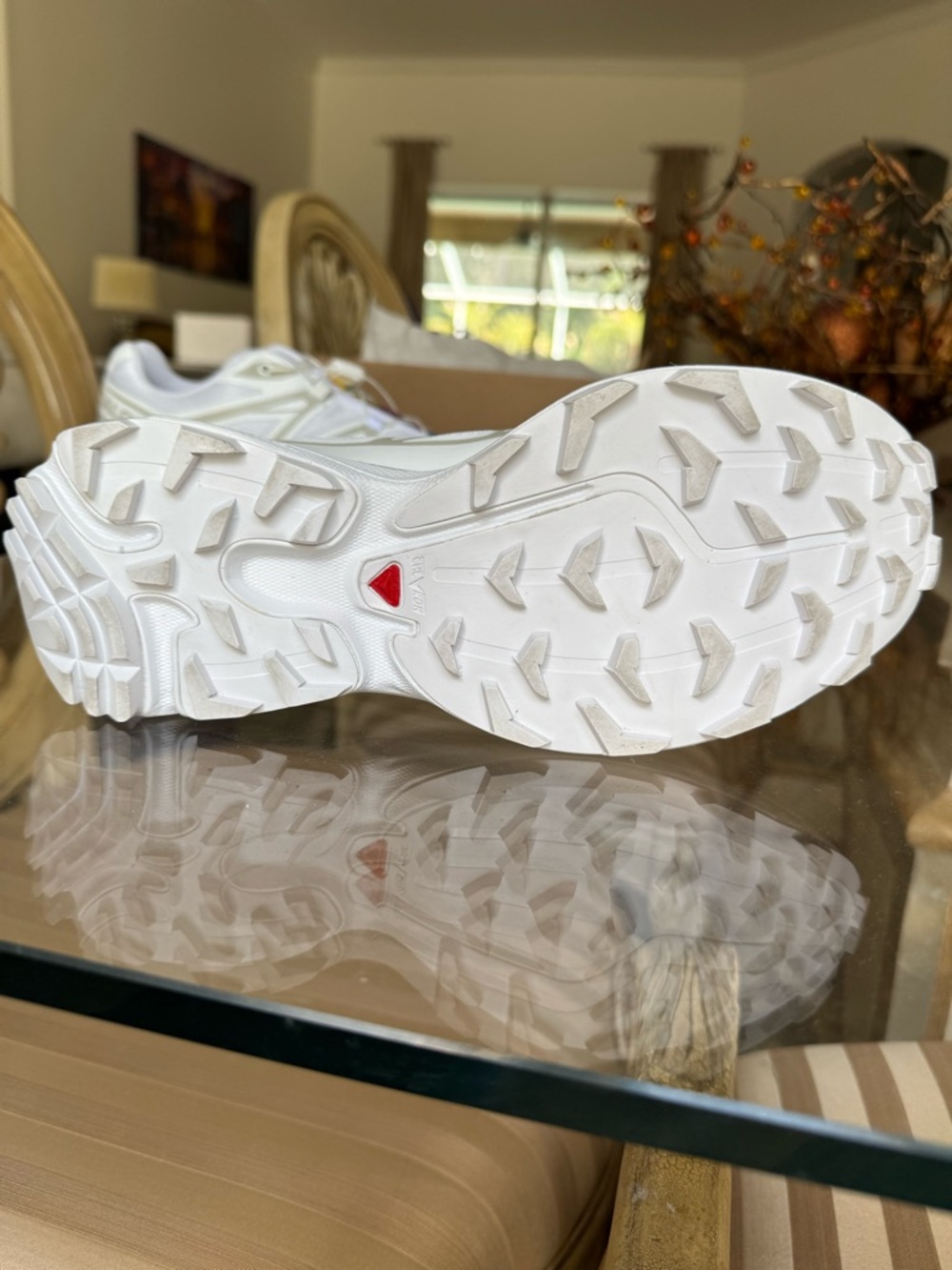 Salomon XT-6 White & Lunar Rock Unisex Women’s Men’s - Picture 8 of 12